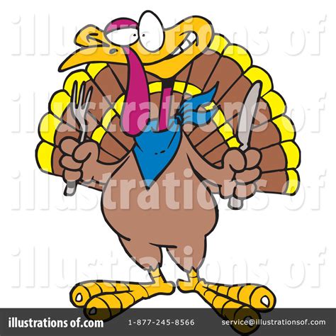 Turkey Bird Clipart #438122 - Illustration by toonaday