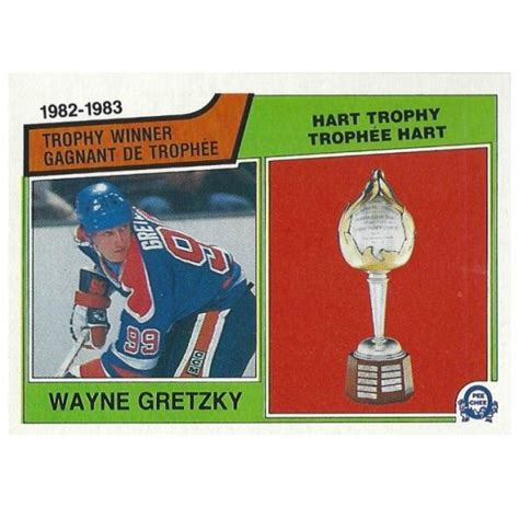 Wayne Gretzky OPC 1982/83 Hart Trophy #203 ***Free UK Shipping*** - Old ...