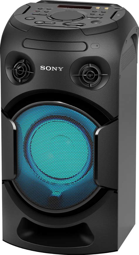 Sony V21 High Power Audio System With Bluetooth Black MHCV21 Best Buy