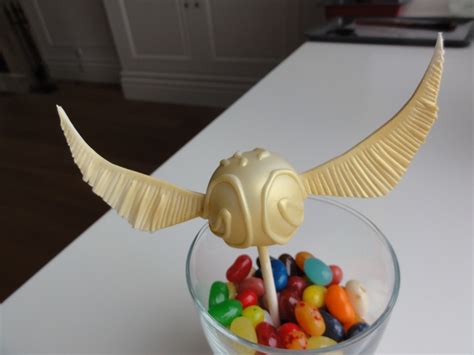 Harry Potter Golden Snitch Cake Pop CakeCentral