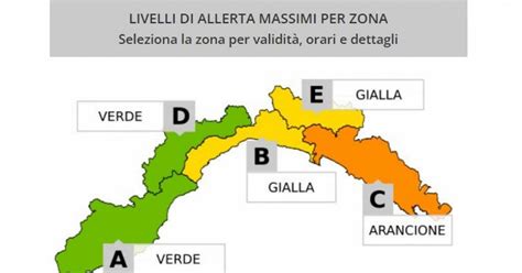 Allerta Meteo Arancione Per Temporali Sul Levante Dalle 18 Alle 24 Di