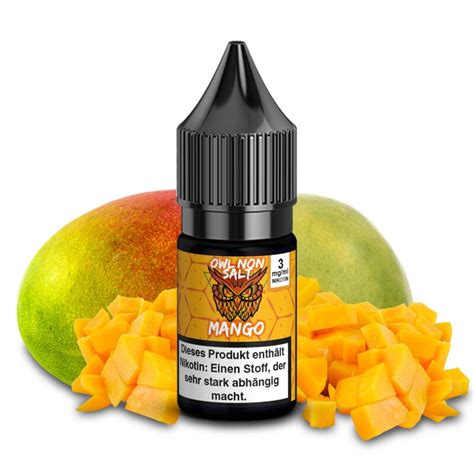 OWL Non SALT Liquid Mango 10 Ml OVERDOSED 4 99