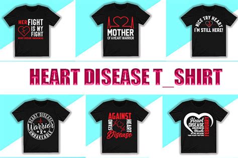 Heart Disease T Shirt Design Bundle Graphic By Bnbarai20 · Creative Fabrica