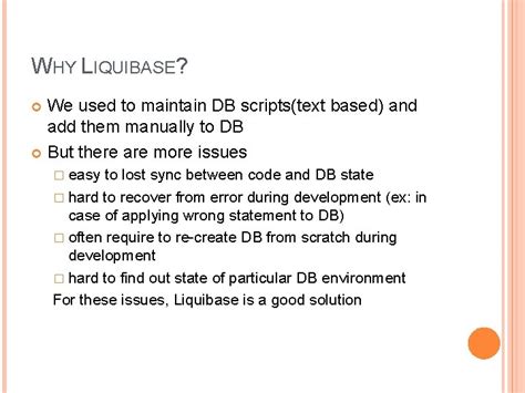 Liquibase Database Change Management What Is Liquibase Liquibase