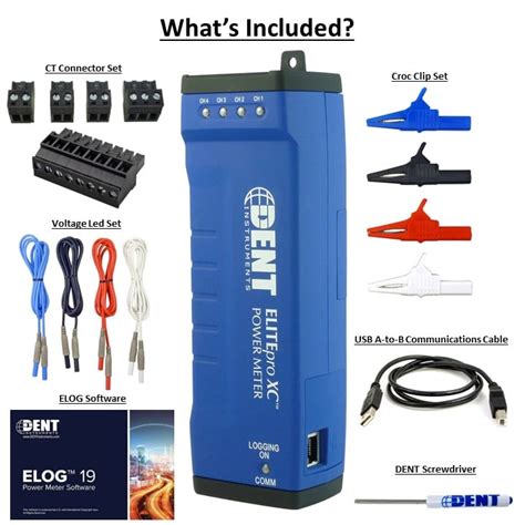 ELITEpro XC™ Portable Power Data Logger - DENT Instruments