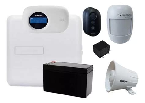 Kit Alarme Intelbras Amt E Smart App Sensor Movimento