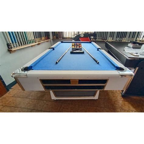 4X8FT KANGAROO WHITE JR SIZE MDF AUTOBALL BILLIARD TABLE MESA NG