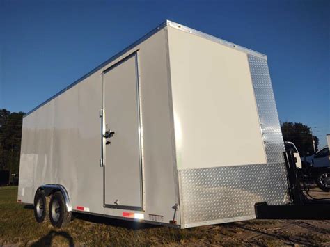 2021 Diamond Cargo 7x12 White Tandem Axle Enclosed Cargo Trailer Near Me