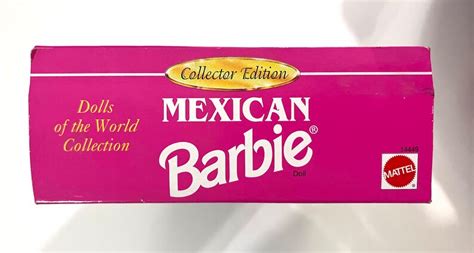 1995 Mexican BARBIE Dolls of the World Collector Edition New in Box - Etsy