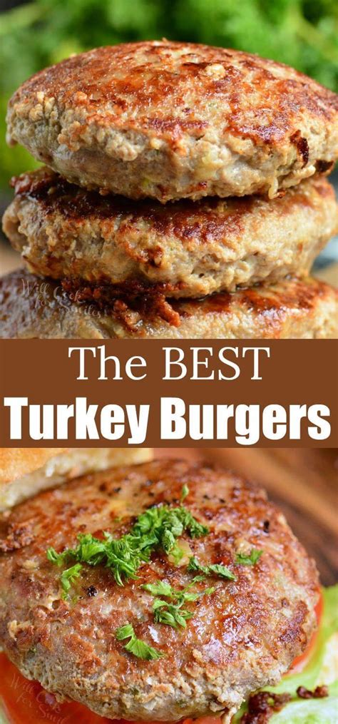 Ground turkey burgers – Artofit