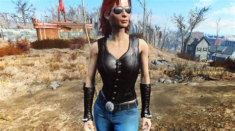 Denim And Leather For Cait At Fallout 4 Nexus Mods And Community