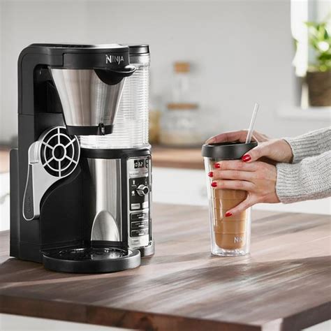 Ninja Coffee Bar Auto Iq Brewer With Glass Carafe Cf Uk