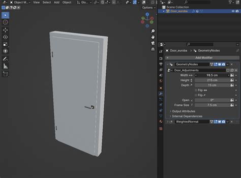 Procedural Doors Collection - Blender Market