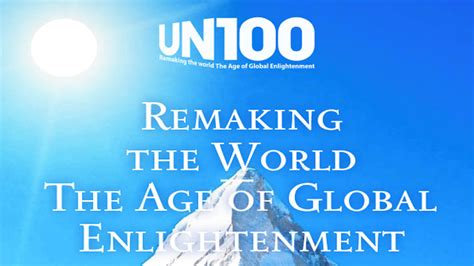 Remaking The World The Age Of Global Enlightenment Michael Dukakis Institute For Leadership