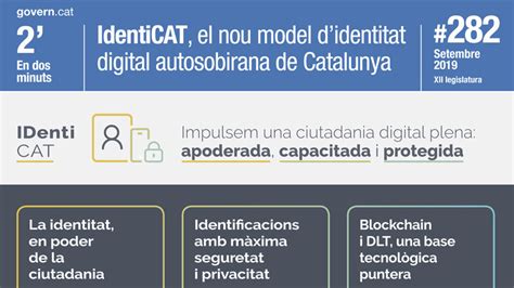 El Govern Presenta Identicat El Nou Model D Identitat Digital