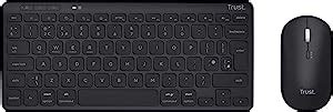 Trust Lyra Bluetooth Keyboard And Mouse Set Qwerty Uk Layout