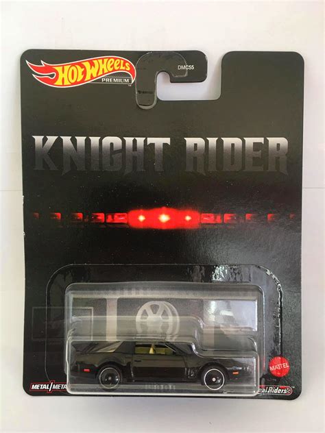 Hot Wheels K I T T Preto Knight Rider Retro