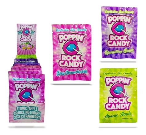 Caramelo Para Sexo Oral Rock Candy Explosive 9g X3 Unidades Mercadolibre