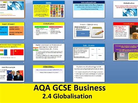 Aqa Gcse Business 9 1 Complete Course Teaching Resources