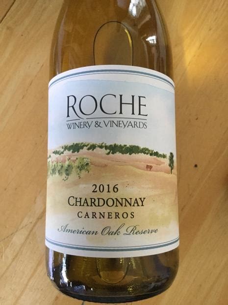 Roche Winery Chardonnay American Oak Reserve Usa California