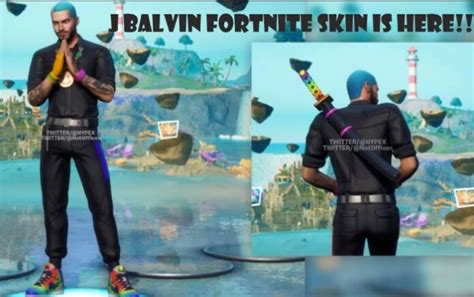 J Balvin Fortnite Skin and Emote: New Icon Series