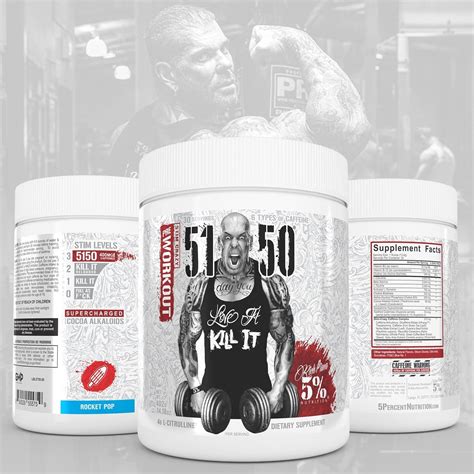 Rich Piana 5 Nutrition 5150 High Stim Pre Workout Powder Extreme