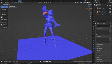 Rigging Rigify Armature Won T Move My Mesh Blender Stack Exchange