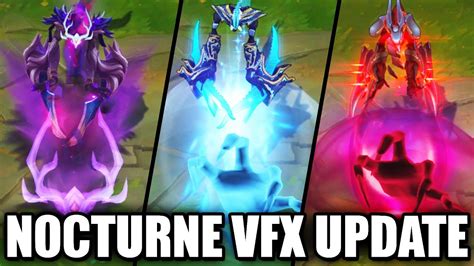 All Nocturne Skins VFX Update 2020 League Of Legends YouTube