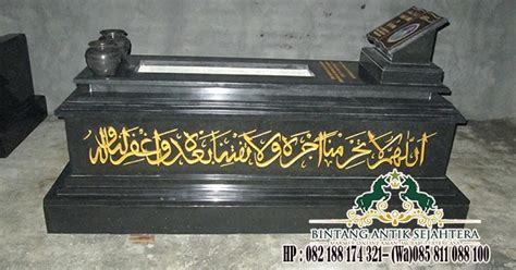 Makam Uje Granit Model Makam Islam Pusara Bahan Granit