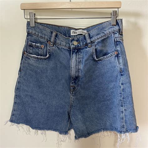 Zara 90’s Denim Shorts Size M 45 Zara Depop