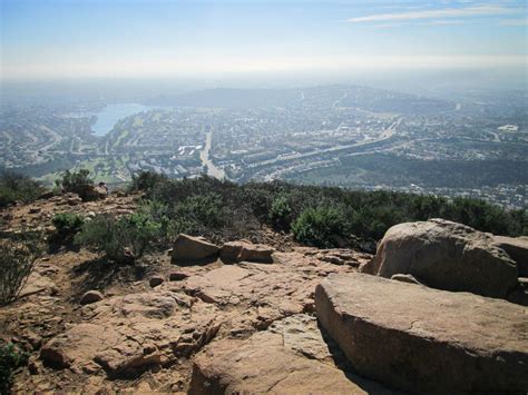 Hiking Cowles Mountain in Mission Trails Regional Park, California