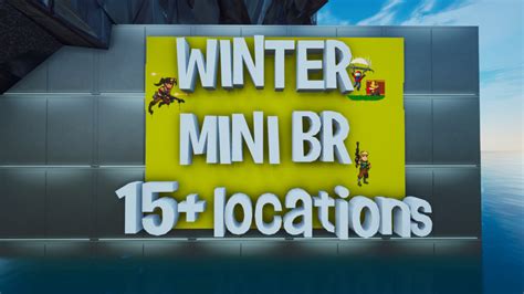 Winter Mini Battle Royale [ Ducc ] Fortnite Creative Map Code