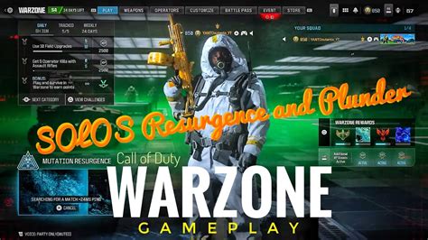 Call Of Duty Warzone Gameplay Solos Mutant Resurgence And Solos