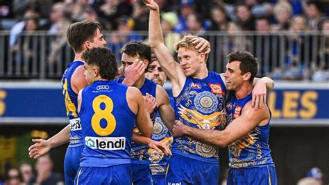 Afl 2023 West Coast Eagles Fall Short Of Upset Win Vs St Kilda Led