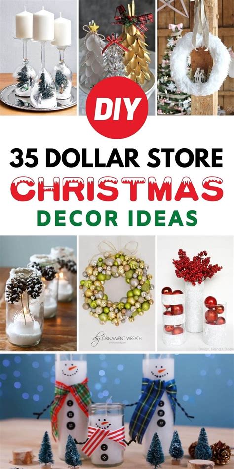 35 Diy Dollar Store Christmas Decor Ideas Epic Saw Guy