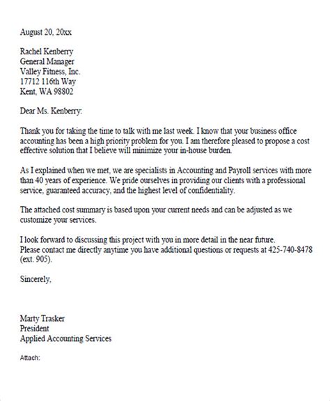 Business Proposal Letter Format Scrumps