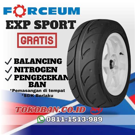 Ban Mobil 195 50 R15 Forceum Exp Sport Tokoban Co Id