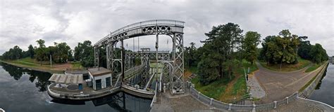 Boat Lift #3, Canal du Centre, Belgium 360 Panorama | 360Cities