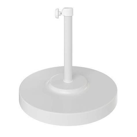White Outdoor Umbrella Base | CB2