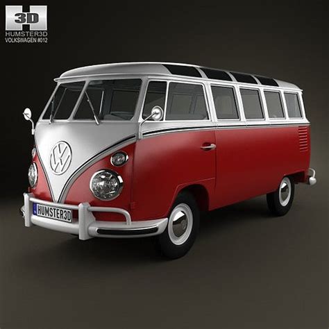 Volkswagen Transporter T D Model Cgtrader