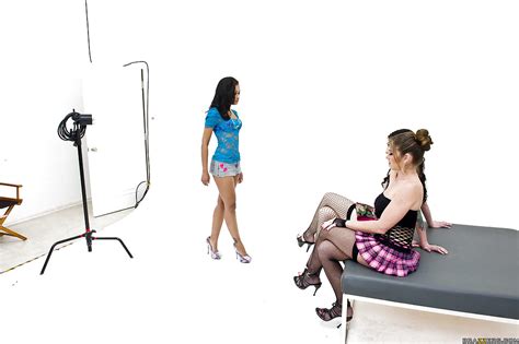 Seductive Babes On High Heels Are Into Hot Lesbian Action With Strapon