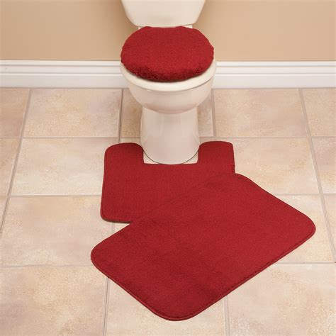 Plush Bath Rug Set - Toilet Seat Cover - Miles Kimball