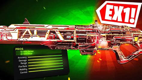 New Laser Gun Ex1 Loadout Is Broken In Warzone 🔥 Best Ex1 Class