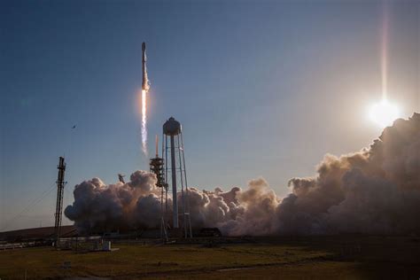 In Photos Spacex Launches Lands St Reused Falcon Rocket Space