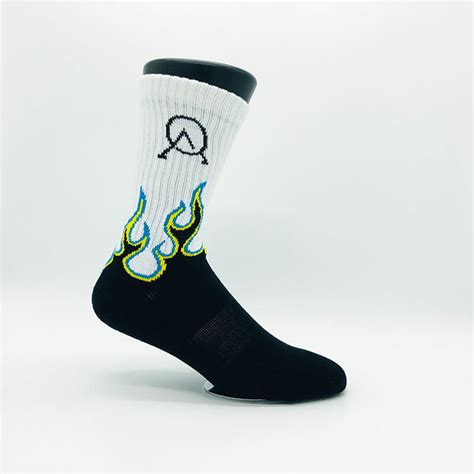 Mens Crew Cotton Sports Custom Athletic Trainer Socks – Custom Socks ...