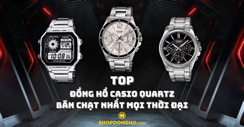 Top 10 mẫu đồng hồ Casio Quartz tốt nhất mà bạn nên mua