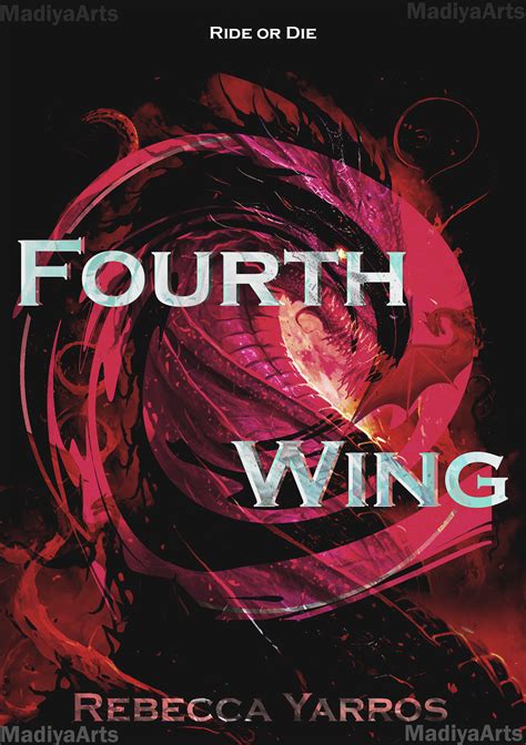 Fourth Wing Fan Bookcover :: Behance