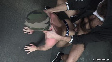 Gay Sex Toy For Big Cock In The Parking Lot