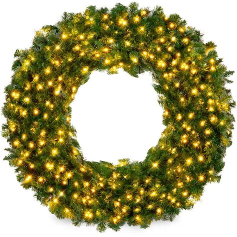 Best Choice Products 48 In Pre Lit Led Spruce Artificial Christmas