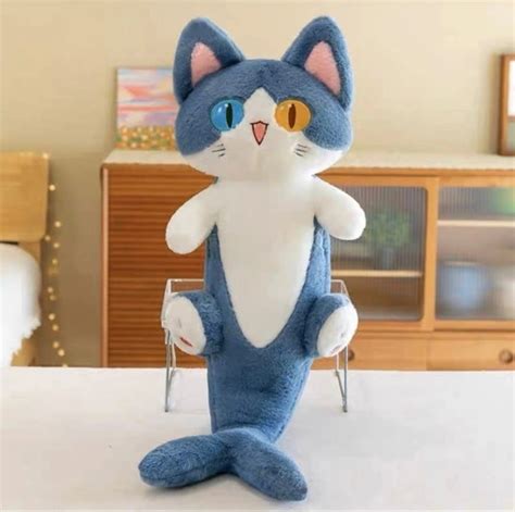 Мягкая игрушка котик акула Размер 135см 1500₽ Размер 80см. 899₽ Размер ...